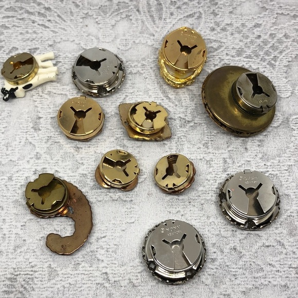 Huge bundle lot 11 statement whimsy button cover ups vintage Nony + - Picture 5 of 7